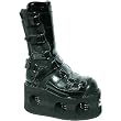 New Rock Men's Mod. 309-S1 Boot, ITALI NEGRO, CHAROL NEGRO LISO, NEPTUNO, 38 EU (US Men's 6.5 D)
