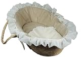 Ecru Doll Moses Basket