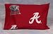 Alabama Crimson Tide Logo Team Colored Pillow Case King Size