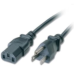 Cables To Go 03134 18 AWG Universal Power Cord, IEC320C13 to NEMA 5-15P (10 Feet)