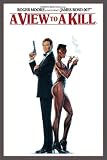 James Bond (A View To A Kill) Framed Movie Poster Print - 24 X 36