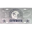 Dallas Cowboys Zinc License Plate - NFL Football Fan Shop Sports Team Merchandise