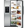 GE GSH25JSXSS 25 cu. ft. Side-by-Side Refrigerator (Stainless Steel)