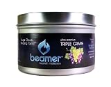 Triple Grape Beamer Ultra Premium Hookah Molasses 250 gram tin. Huge Clouds, Amazing Taste! 100 % Tobacco, Nicotine & Tar Free but more taste than tobacco! Compare to Hookah Tobacco! GREAT TASTE, LOTS OF SMOKE & SMELLS GREAT!!!