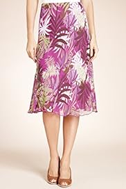 Classic Collection Safari Floral Print Skirt