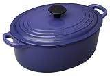 Le Creuset 2 3/4 Qt Oval French Oven, Cobalt Blue