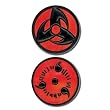 Naruto Shippuden: Mangekyo Sharingin & Sharingin Anime Pin Set