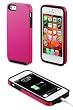 Acase Dual Layer iPhone 5 Case / Cover (Apple iPhone 5) - Superleggera Pro Fit for New iPhone 5 (Sold by CTCStore Only) (Hot Pink/Black)