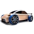 AUTOMOBLOX Limited Edition S9-R Sport Sedan Blue