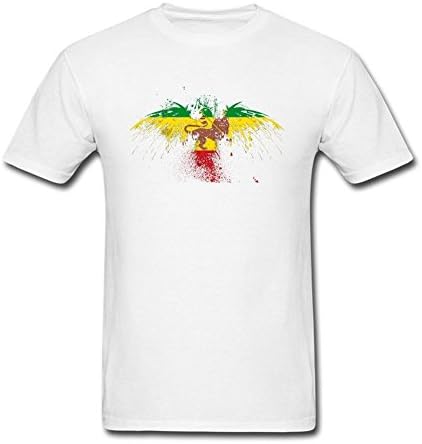 Gsdace Men's Rasta Eagle T Shirt M