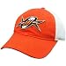 MLL HAT CAP DENVER OUTLAWS FIELD LACROSSE ORANGE WHITE BLACK MESH GAME COTTON