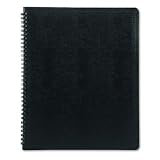 REDA10SASX Wirebound Notebook, White Pages, Ruled, Inside Pocket, 11 x 8-1/2, 80 Pages