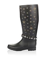 Pembe Potin Botas de agua A120-15 (Negro)