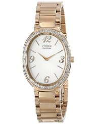 Citizen Womens EX1223-51A Eco-Drive Allura Diamond Accented Watch
