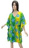 Remarkable Floral Printed Plus Size Kaftan Caftan Beach Cover up Tunic VALENTINE'S DAY GIFT