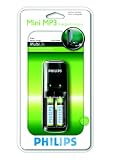 Produkt-Bild: Philips Mini-MP3-Ladeger&auml;t SCB 1225 NB inkl. NiMH Akku AAA Micro 700mAh 2er Pack