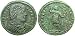 Jovian, 27 June 363 - 17 February 364 A.D.; Bronze AE 1