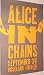 Alice in Chains Poster - Concert Flyer