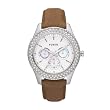 Fossil Ladies Stella Damen Uhr Leder Braun ES2996
