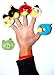 Angry Birds Finger Puppets Set of 6 Plush Figures / Officially Licensed By Rovio with Hang Tags