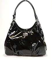 Hot Sale Coach Madison Patent Leather Maggie 18760 (Black)