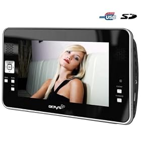 Slim TV 7 Novel Portable Media Player -ODYSPortable LCD televisions