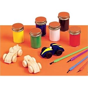Wooden Race Car Craft Kit Package Of 12