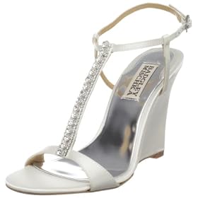 Badgley Mischka Womens Deidra Wedge Sandal