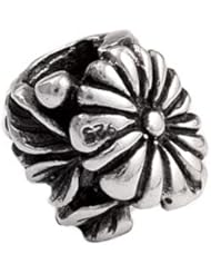 SilveRado(tm) MS307 Sterling Silver Daisy Bead / Charm