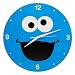 Vandor Sesame Street Cookie Monster 13-1/2-Inch Wall Clock, Blue