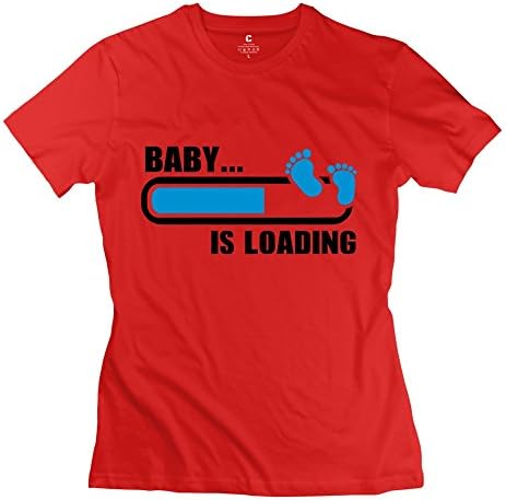 Happwang Women's Baby Loading T-shirt