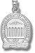 Mississippi Rebels Solid Sterling Silver Seal Pendant