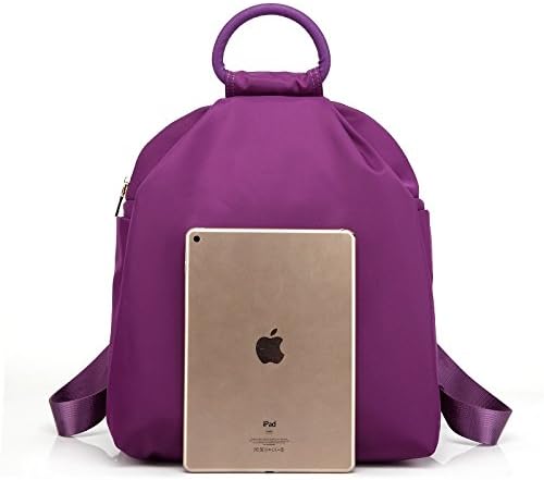 Women's Fashion Backpack Purse Mid Size,Purple