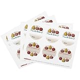 Fruit Canning Label, Set of 24