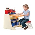 Step2 Flip and Doodle Easel Desk with Stool