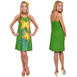 Women's Classic Summer Sundress by 1 World Sarongs in Orchid Green - Small