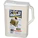 Buddeez Bag-In Pet Food and Bird Seed Dispenser, Large, Color:Clear