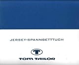 Produkt-Bild: Tom Tailor Jersey Spannbetttuch passend f&uuml;r 180 x 200, 190 x 200 und 200 x 200 cm Farbe: classic blue 825