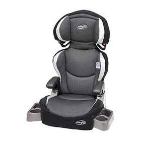 Evenflo Big Kid DLX Belt Positioning Booster Seat, Eclipse