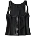 iSZEYU Womens Latex Workout Waist Trainer Vest Corset Training Body Shaper XS-8X