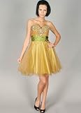 Strapless Jewel Embellsihed Cocktail Dress