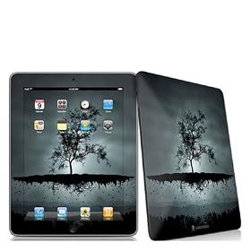 Franklin Covey Decal Skin for Apple iPad by Decal Girl - Flying Tree Black by 