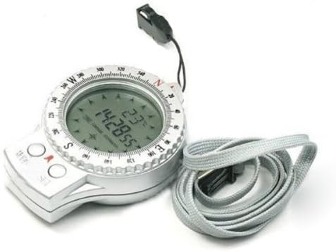 4 In 1 Multifunctional Digital Compass Clock Stopwatch Thermometer