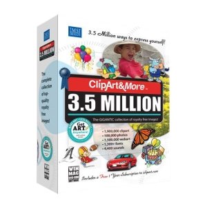 IMSI SOFTWARE PUBLISHING CAM3.5MBX01 CLIPART&MORE 3.5 MILLION CLIPART FONTS PHOTOS & MORE IMSI SOFTWARE PUBLISHING CAM3.5MBX01 CLIPART&MORE 3.5 MILLION CLIPART FONTS PHOTOS & MORE