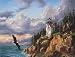 Bass Harbor Head Lighthouse Rudi Reichardt 17x13