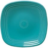 Fiesta Square Salad Plate, 7-1/2-Inch, Turquoise