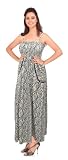 LALEELA Marvelous Party Animal Imprimé Tunique Tube Dress Porter Robe longue dim. Halter Cadeau Saint - Valentine Valentin