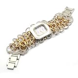 Bling Jewelry Gold and Silver Chain and Cable Links Bracelet Watch Timepiece 41u2GnjLNCL. SL160 Bling Jewelry Gold and Silver Chain and Cable Links Bracelet Watch Timepiece