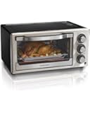 Hamilton Beach 31512 Convection 6-Slice Toaster Oven, Black and Stainless Steel