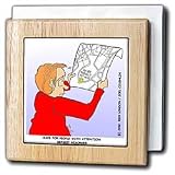 Location Map for ADHD - 6 Inch Tile Napkin Holder
